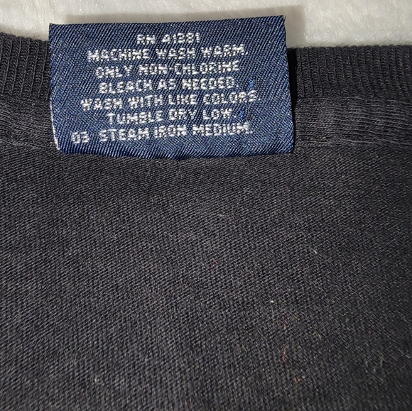 Polo by Ralph Lauren Black Short Sleeve Crew Neck Tee - Picture 4 of 6